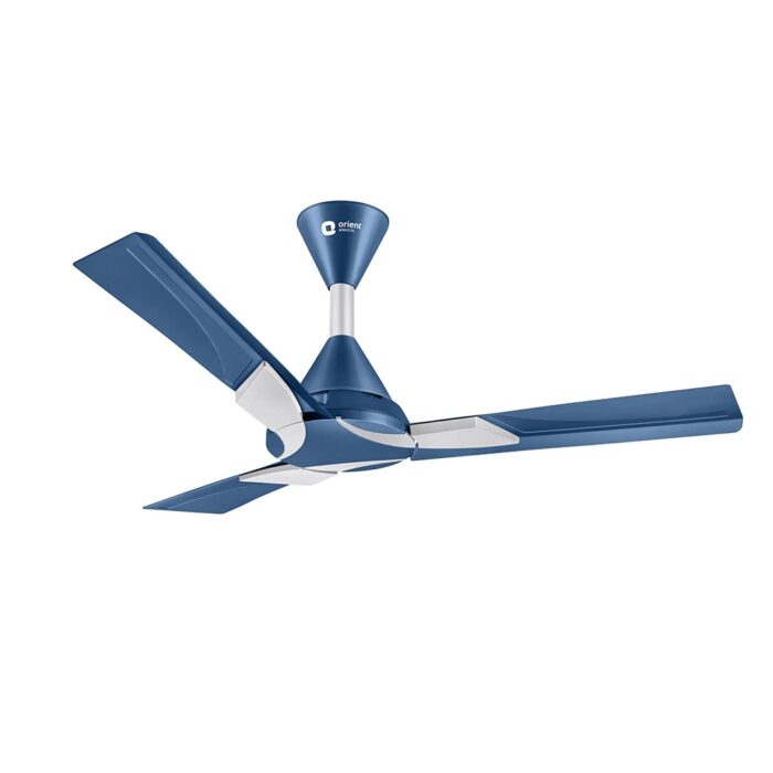 Orient Electric Wendy 1200mm BEE Star Rated Ceiling Fan (Azure Blue, Pack of 1)