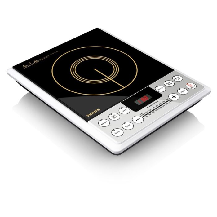 Philips Hd4929 2100-Watt Induction Cooktop (Black), Sealed, 1 Burner