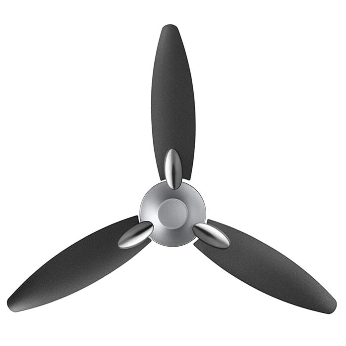 Usha Bloom Daffodil 1250MM Ceiling Fan Sparkl Gray And Black - Unboxed
